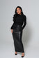 AMILA LEATHER SKIRT